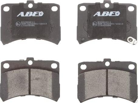 ABE C16008ABE - Brake Pad Set, disc brake www.parts5.com