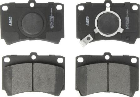 ABE C13026ABE - Brake Pad Set, disc brake www.parts5.com