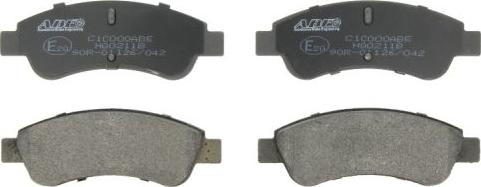 ABE C1C000ABE - Brake Pad Set, disc brake www.parts5.com