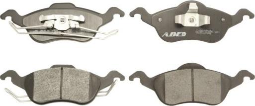 ABE C1G033ABE - Brake Pad Set, disc brake www.parts5.com