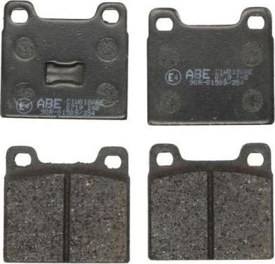 ABE C1W018ABE - Brake Pad Set, disc brake www.parts5.com