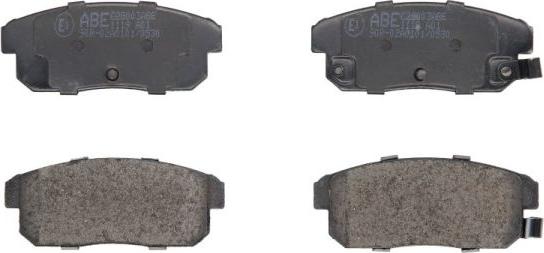 ABE C28003ABE - Brake Pad Set, disc brake www.parts5.com
