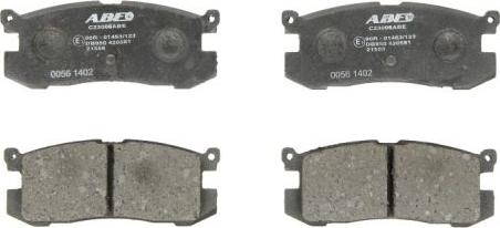 ABE C23006ABE - Brake Pad Set, disc brake www.parts5.com