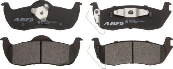 ABE C2Y021ABE - Brake Pad Set, disc brake www.parts5.com