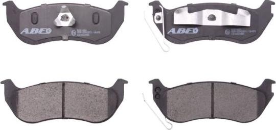 ABE C2Y022ABE - Brake Pad Set, disc brake www.parts5.com