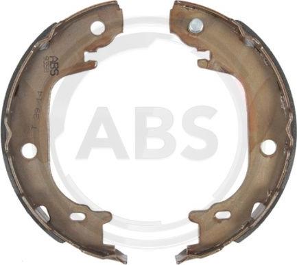 A.B.S. 9358 - Brake Shoe Set, parking brake www.parts5.com