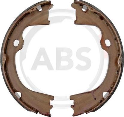 A.B.S. 9375 - Brake Shoe Set, parking brake www.parts5.com