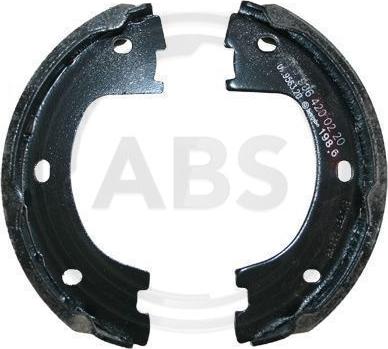 A.B.S. 9210 - Brake Shoe Set, parking brake www.parts5.com