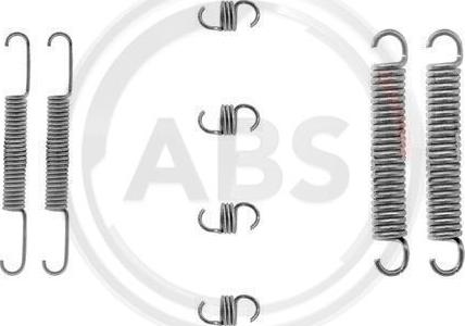 A.B.S. 0662Q - Accessory Kit, brake shoes www.parts5.com