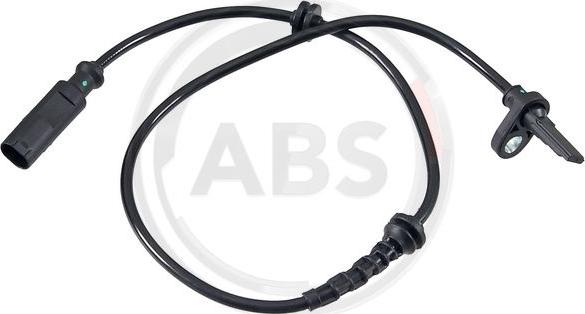 A.B.S. 30617 - Sensor, wheel speed www.parts5.com