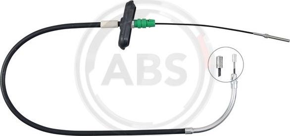A.B.S. K19991 - Cable de accionamiento, freno de estacionamiento www.parts5.com