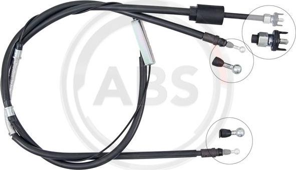 A.B.S. K19966 - Cable, parking brake www.parts5.com