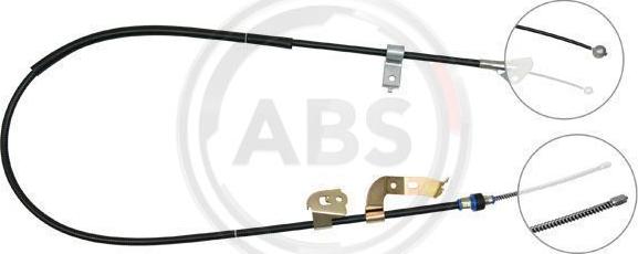 A.B.S. K19907 - Cable, parking brake www.parts5.com