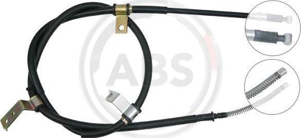 A.B.S. K19987 - Cable, parking brake www.parts5.com