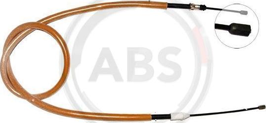 A.B.S. K19867 - Cable, parking brake www.parts5.com