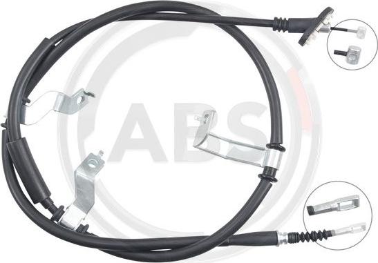A.B.S. K19809 - Cable, parking brake www.parts5.com