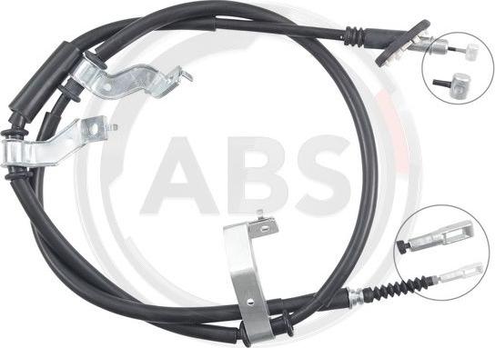 A.B.S. K19806 - Cable, parking brake www.parts5.com
