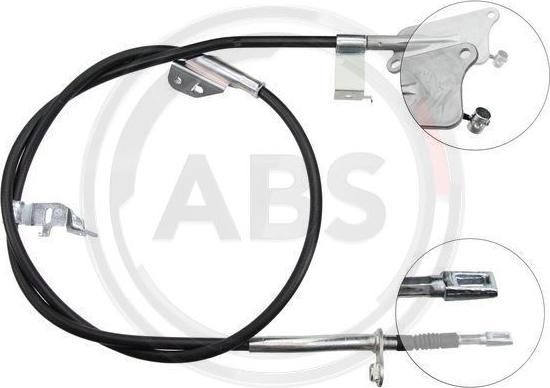 A.B.S. K19818 - Cable, parking brake www.parts5.com