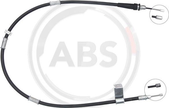 A.B.S. K19834 - Cable, parking brake www.parts5.com