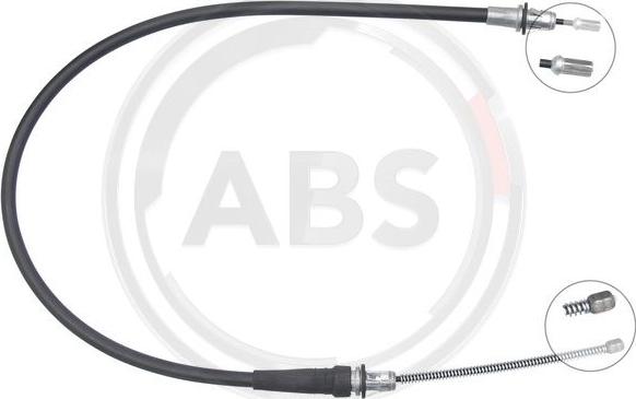 A.B.S. K19833 - Cable, parking brake www.parts5.com