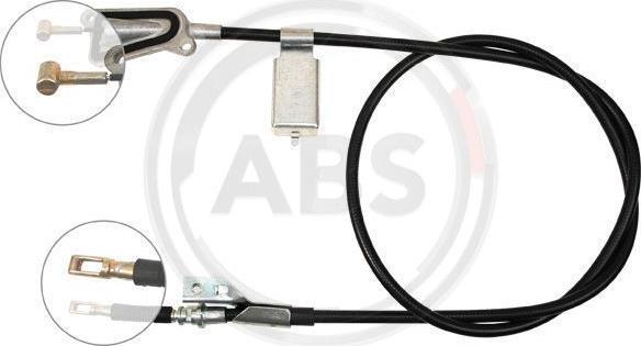 A.B.S. K19837 - Cable, parking brake www.parts5.com