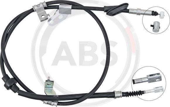 A.B.S. K19825 - Cable, parking brake www.parts5.com