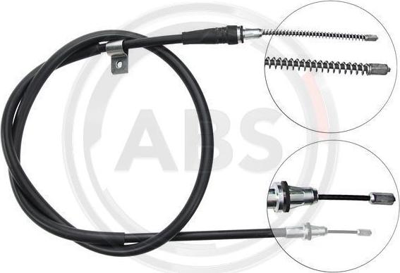 A.B.S. K19828 - Cable, parking brake www.parts5.com