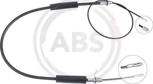 A.B.S. K19822 - Cable, parking brake www.parts5.com