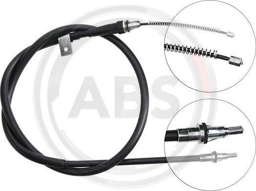 A.B.S. K19827 - Cable, parking brake www.parts5.com