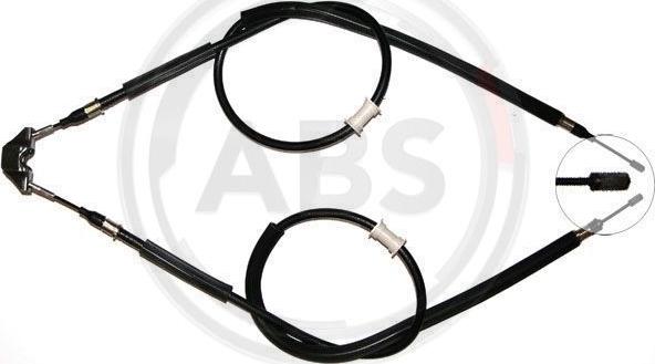 A.B.S. K16992 - Cable, parking brake www.parts5.com