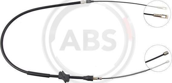 A.B.S. K10046 - Cable, parking brake www.parts5.com