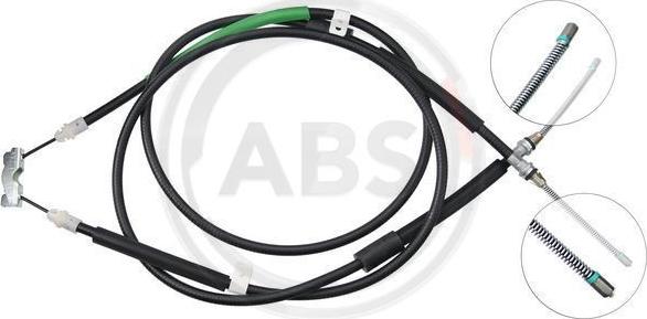 A.B.S. K10065 - Cable, parking brake www.parts5.com