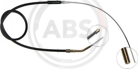 A.B.S. K10156 - Cable, parking brake www.parts5.com