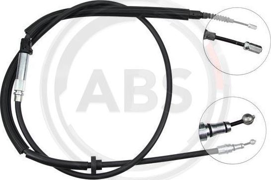 A.B.S. K11736 - Cable, parking brake www.parts5.com