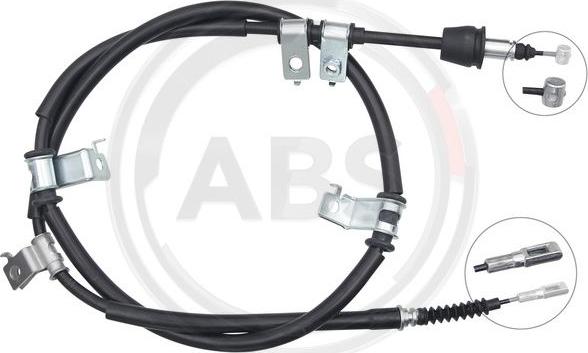 A.B.S. K18550 - Cable, parking brake www.parts5.com