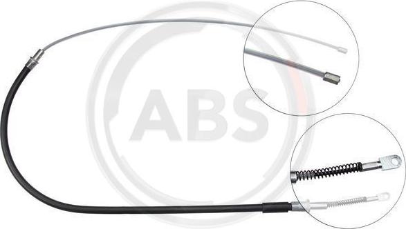 A.B.S. K13168 - Cable, parking brake www.parts5.com