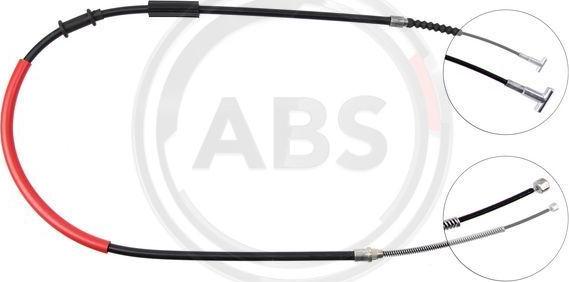 A.B.S. K13137 - Cable de accionamiento, freno de estacionamiento www.parts5.com