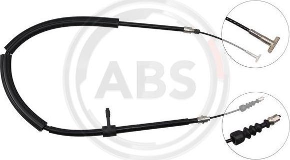 A.B.S. K17948 - Cable de accionamiento, freno de estacionamiento www.parts5.com