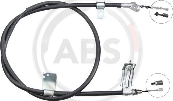 A.B.S. K17228 - Cable, parking brake www.parts5.com