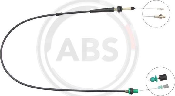A.B.S. K34790 - Accelerator Cable www.parts5.com