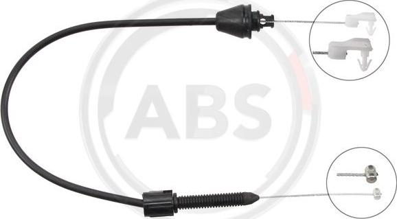 A.B.S. K37450 - Accelerator Cable www.parts5.com
