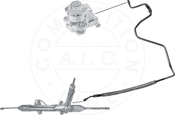 AIC 54996 - Hydraulic Hose, steering system www.parts5.com