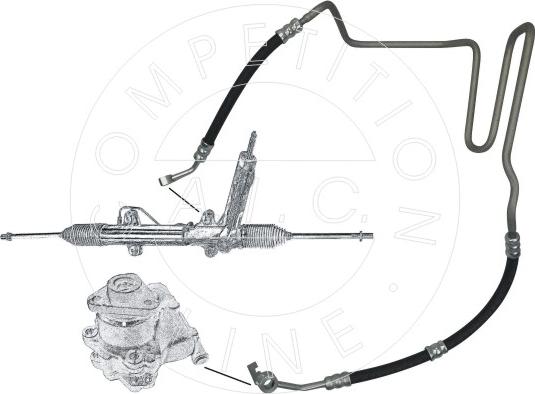 AIC 57667 - Hydraulic Hose, steering system www.parts5.com