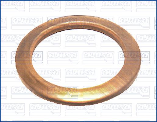 Ajusa 21012700 - Уплотнительное кольцо, резьбовая пробка маслосливного отверстия www.parts5.com