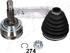 Ashika 62-02-274 - Joint Kit, drive shaft www.parts5.com