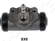 Ashika 67-02-232 - Wheel Brake Cylinder www.parts5.com