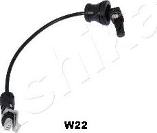 Ashika 151-0W-W22 - Датчик ABS, частота вращения колеса www.parts5.com
