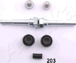 Ashika 136-02-203 - Repair Kit, brake caliper www.parts5.com