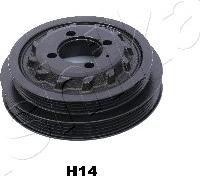 Ashika 122-0H-H14 - Belt Pulley, crankshaft www.parts5.com