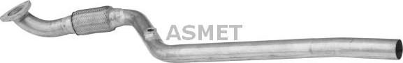 Asmet 05.154 - Exhaust Pipe www.parts5.com